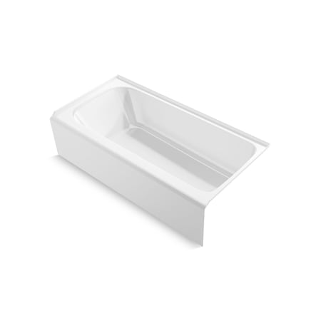 Kohler 72 in L, 36 in W, White, Acrylic 25834-RA-0